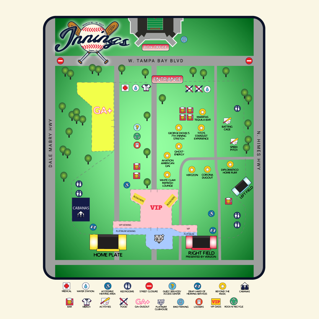 Innings Festival Florida 2025 Location Didi Muriel